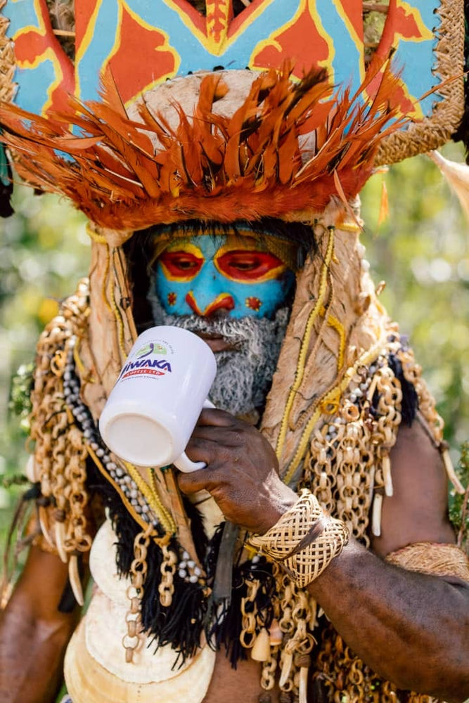 Papua New Guinea PNG Eastern Highlands Marawaka direct sourcing green bean for sustainability local farmers Blue Mountain Arabica Coffee